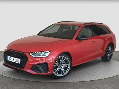 Usado Audi A4 S-Line 163 CV (119 kW) 2019 Rojo Familiar