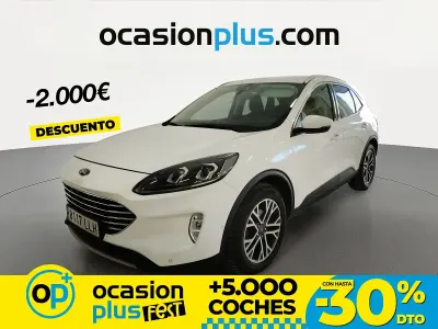 Usado Ford Kuga Titanium 190 CV (139 kW) 2020 Blanco SUV