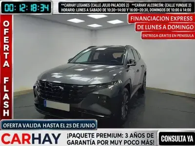 Usado Hyundai Tucson 136 CV (100 kW) 2022 Gris SUV