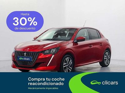 Usado Peugeot 208 Allure 102 CV (75 kW) 2021 Rojo Utilitario