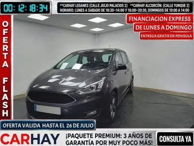 Usado Ford Grand C-Max Business Edition 120 CV (88 kW) 2019 Gris / plata Monovolumen