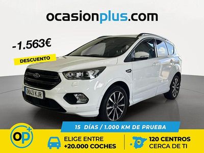 Blanco Usado 2018 Ford Kuga ST-Line SUV | 17.200 € (Precio justo)