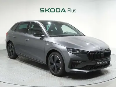 Usado Skoda Scala Monte Carlo 116 CV (85 kW) 2025 Gris Utilitario