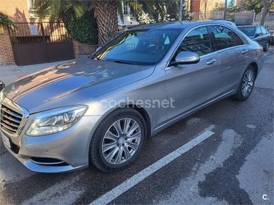 Usado Mercedes S350 258 CV (189 kW) 2013 Gris / plata Berlina