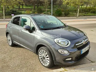 Käytetty Fiat 500X Lounge 110 HP (80 kW) 2017 Harmaa Katumaasturi