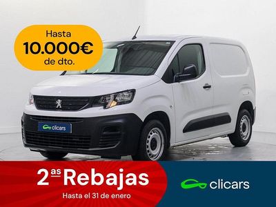 Blanco Usado 2021 Peugeot Partner S Monovolumen | 10.490 € (Precio justo)
