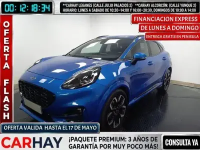 Usado Ford Puma ST-Line X 125 CV (91 kW) 2023 Azul SUV