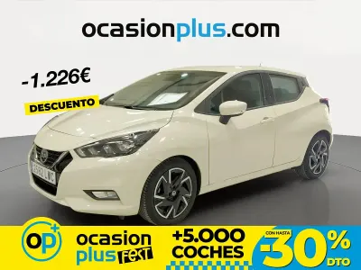 Brugt Nissan Micra Acenta 92 HK (67 kW) 2022 Beige Hatchback
