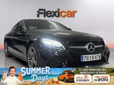 Usado Mercedes C200 184 CV (135 kW) 2019 Negro Coupe