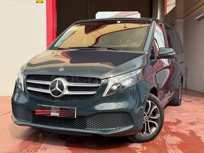 Usado Mercedes V220 Avantgarde 163 CV (119 kW) 2023 Verde Monovolumen