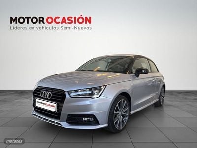 Usado Audi A1 95 CV (69 kW) 2017 Gris Utilitario