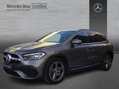 Usado Mercedes GLA200 AMG line 150 CV (110 kW) 2021 Gris / plateado SUV