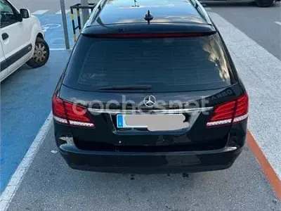 Occasion Mercedes E200 Avantgarde 136 PK (100 kW) 2016 Zwart Stationwagen
