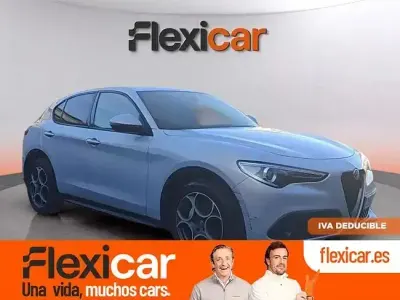 Usado Alfa Romeo Stelvio Sprint 160 CV (117 kW) 2022 Gris SUV