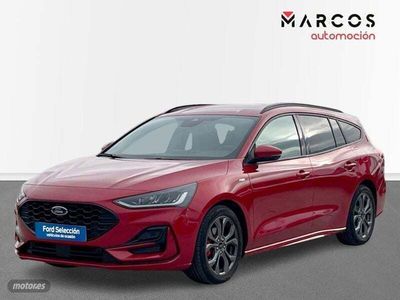 Usado Ford Focus ST-Line 125 CV (91 kW) 2024 Rojo Berlina