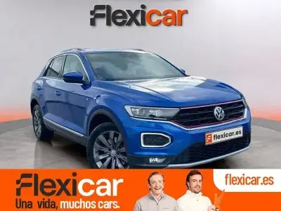 Usado VW T-Roc Sportline 150 CV (110 kW) 2018 Azul SUV