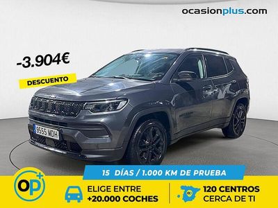 Usado Jeep Compass Night Eagle 130 CV (95 kW) 2023 Gris SUV