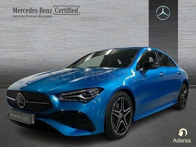 Usado Mercedes CLA220 AMG line 190 CV (139 kW) 2025 Azul Berlina