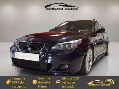 Usado BMW 530 Shadowline 235 CV (172 kW) 2009 Negro Familiar