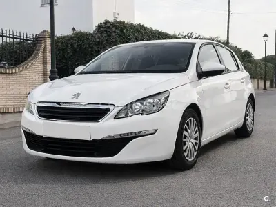 Usado Peugeot 308 Business-Line 100 CV (73 kW) 2016 Blanco Berlina