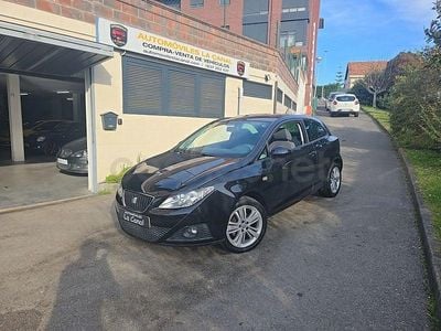 Usado Seat Ibiza SC 90 CV (66 kW) 2010 Negro Utilitario