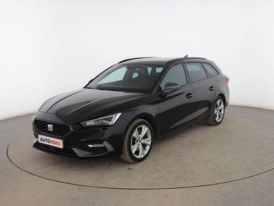 Negro Usado 2021 Seat Leon FR Familiar | 19.799 € (Precio justo)