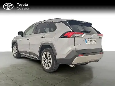 Usado Toyota RAV4 Hybrid Luxury 218 CV (160 kW) 2021 Gris SUV