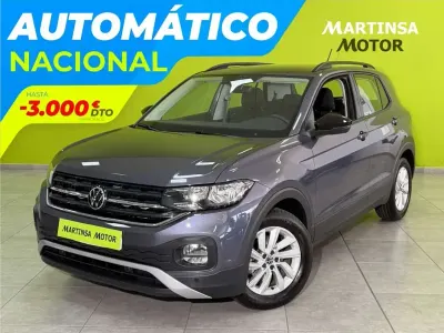Usado VW T-Cross Advance 110 CV (80 kW) 2023 Gris SUV