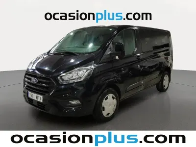 Usado Ford Transit Custom Trend 131 CV (96 kW) 2023 Negro Familiar