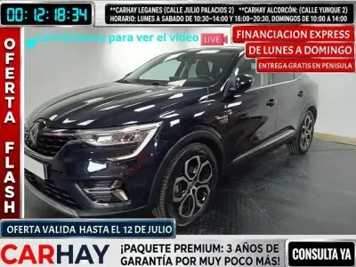 Usado Renault Arkana Intens 145 CV (106 kW) 2022 Negro SUV