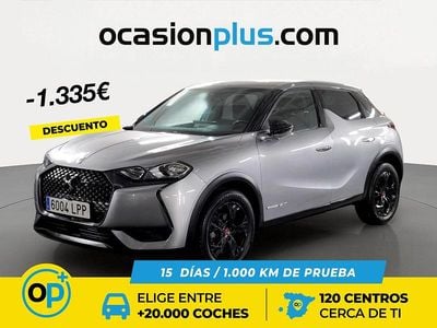 Usado DS Automobiles DS3 Crossback Performance 110 CV (80 kW) 2021 Gris SUV