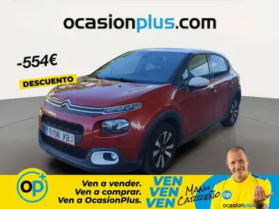 Usado Citroën C3 Shine 75 HP (55 kW) 2017 Vermelho Citadino