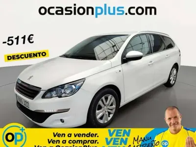 Usado Peugeot 308 SW Style 131 CV (96 kW) 2017 Blanco Familiar