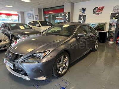 Usado Lexus RC300h Luxury Line 223 CV (164 kW) 2016 Gris / plata Coupe