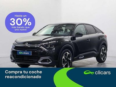 Usado Citroën C4 PureTech 131 CV (96 kW) 2021 Negro Utilitario