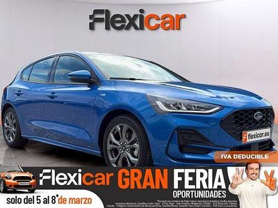 Usado Ford Focus ST-Line 125 CV (91 kW) 2023 Azul Berlina