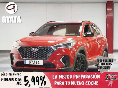 Rojo Usado 2020 Hyundai Tucson N Line SUV | 20.500 € (Precio justo)