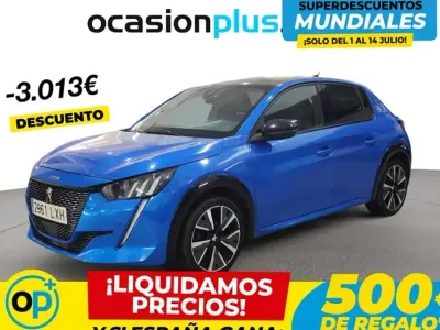 Usado Peugeot 208 GTi 102 CV (75 kW) 2022 Azul Utilitario