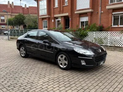 Usado Peugeot 407 Premium 136 CV (100 kW) 2007 Negro Berlina