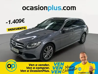 Brugt Mercedes C220 170 HK (125 kW) 2017 Grå Stationcar