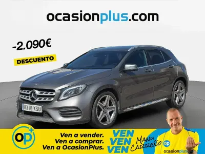 Begagnad Mercedes GLA200 136 HK (100 kW) 2018 Grå SUV