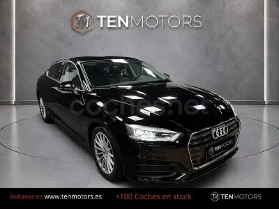 Usado Audi A5 Sportback Advanced Plus 190 CV (139 kW) 2017 Negro Utilitario