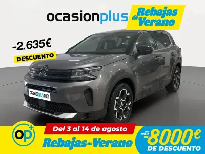 Usado Citroën C5 Aircross Feel 225 CV (165 kW) 2024 Gris SUV