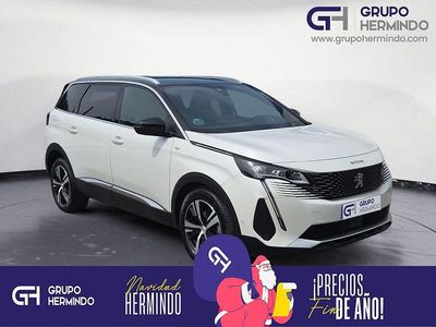 Blanco Usado 2021 Peugeot 5008 GT SUV | 17.985 € (Precio justo)