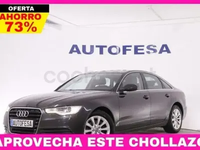 Usado Audi A6 Advanced 177 CV (130 kW) 2014 Gris / plata Berlina