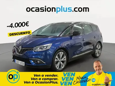 Usado Renault Scénic IV Zen 150 CV (110 kW) 2019 Azul Monovolumen