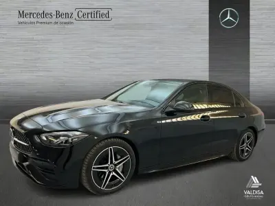 Usado Mercedes C200 AMG line 184 CV (135 kW) 2024 Negro obsidiana Berlina