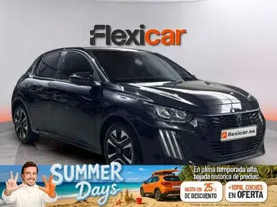 Usado Peugeot 208 Allure 100 CV (73 kW) 2025 Negro Utilitario
