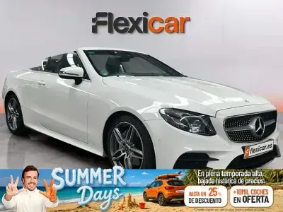 Usado Mercedes E220 194 CV (142 kW) 2017 Blanco Descapotable