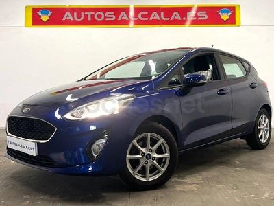 Usado Ford Fiesta Trend 85 CV (62 kW) 2018 Azul Utilitario